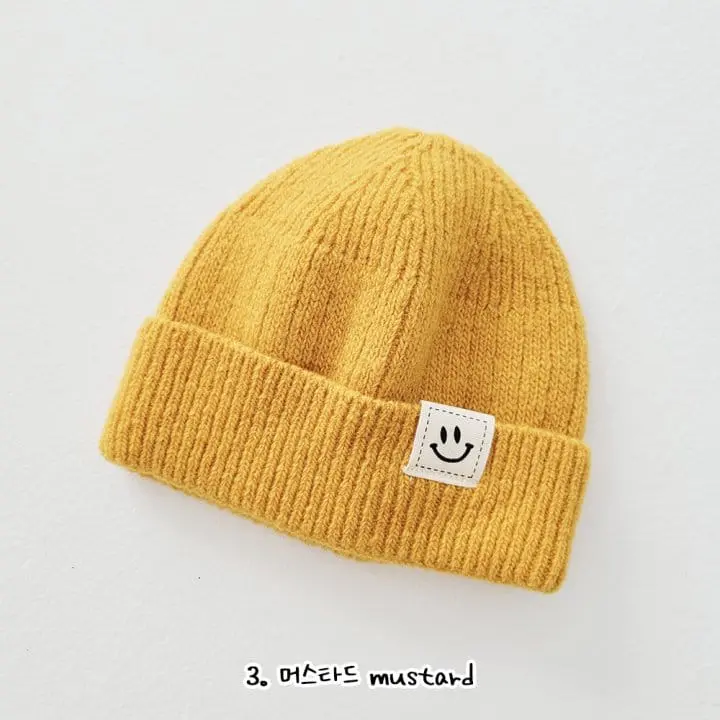 Daily Daily - Korean Children Fashion - #kidzfashiontrend - Smile Short Beanie - 4