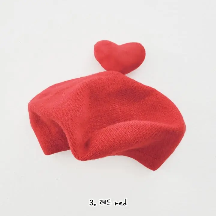 Daily Daily - Korean Children Fashion - #kidzfashiontrend - Love Beret Hat - 4