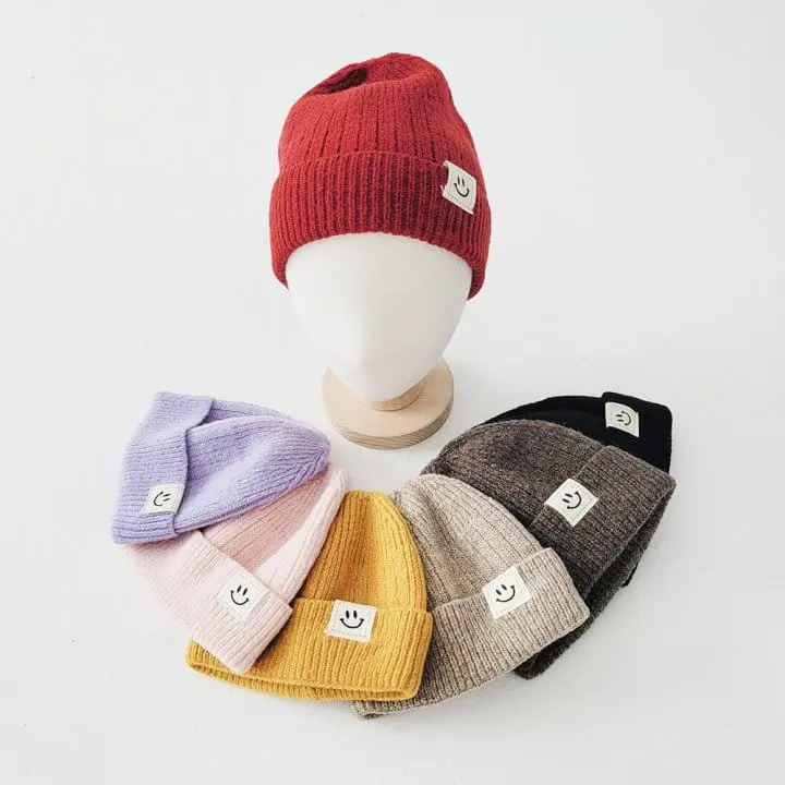 Daily Daily - Korean Children Fashion - #childofig - Smile Short Beanie - 10