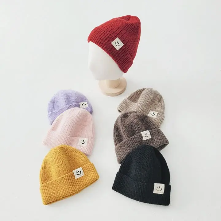 Daily Daily - Korean Children Fashion - #childofig - Smile Short Beanie - 9
