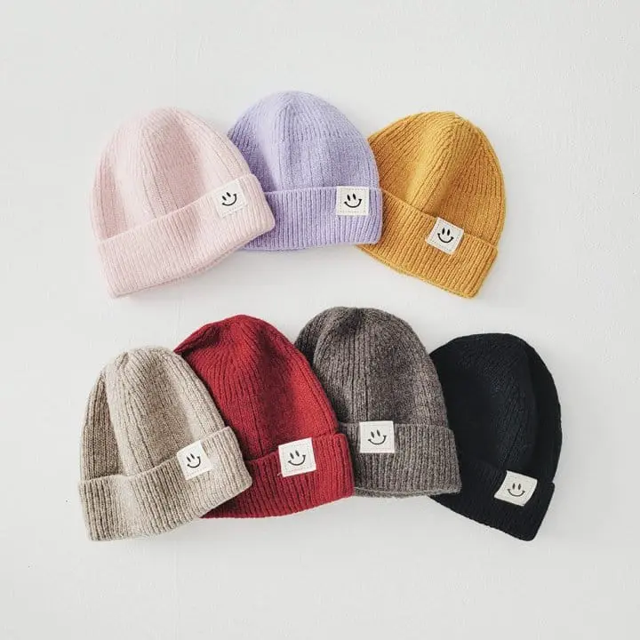 Daily Daily - Korean Children Fashion - #childrensboutique - Smile Short Beanie - 11