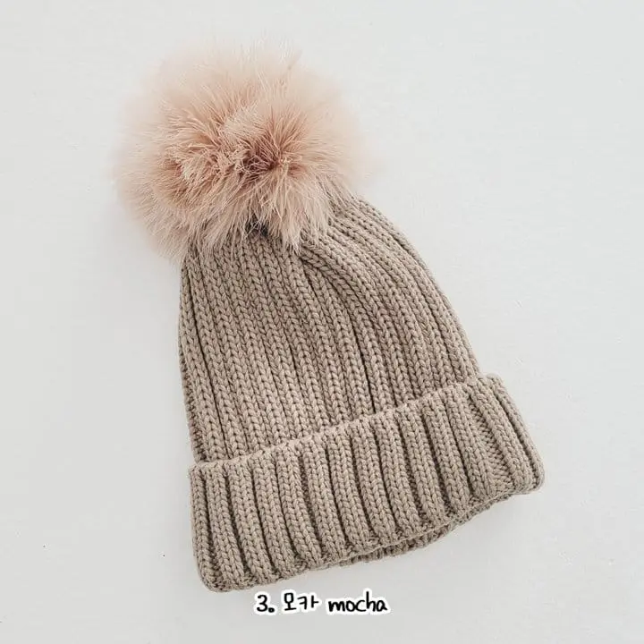 Daily Daily - Korean Children Fashion - #childofig - Mom Fluffy Bell Beanie - 4
