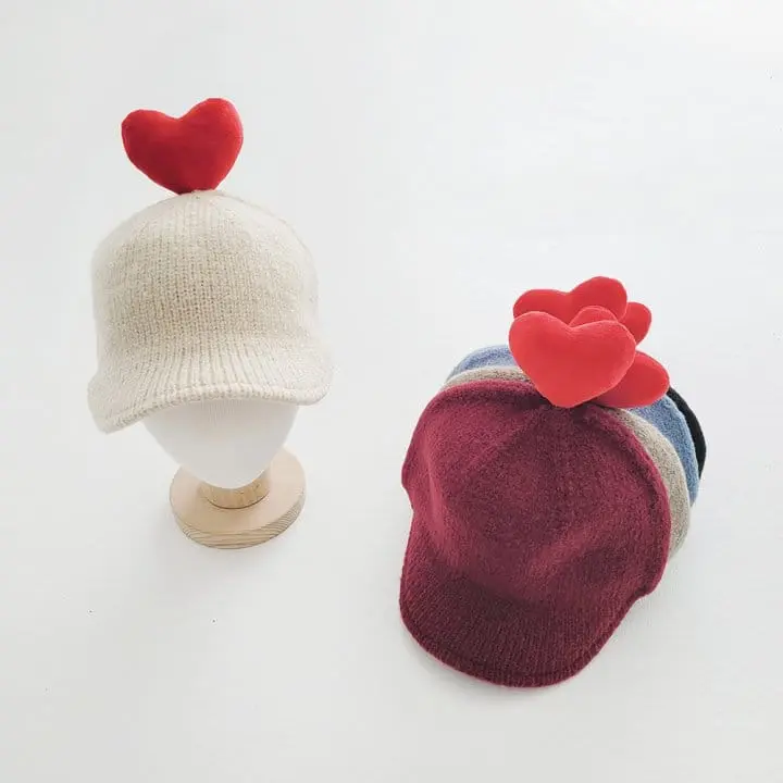 Daily Daily - Korean Children Fashion - #designkidswear - Knir Love Cap - 7