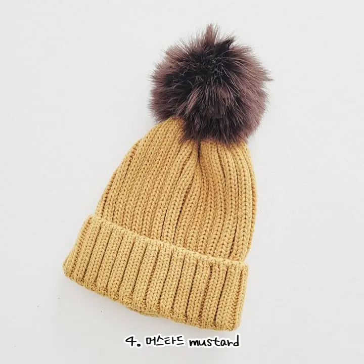 Daily Daily - Korean Children Fashion - #designkidswear - Mom Fluffy Bell Beanie - 5
