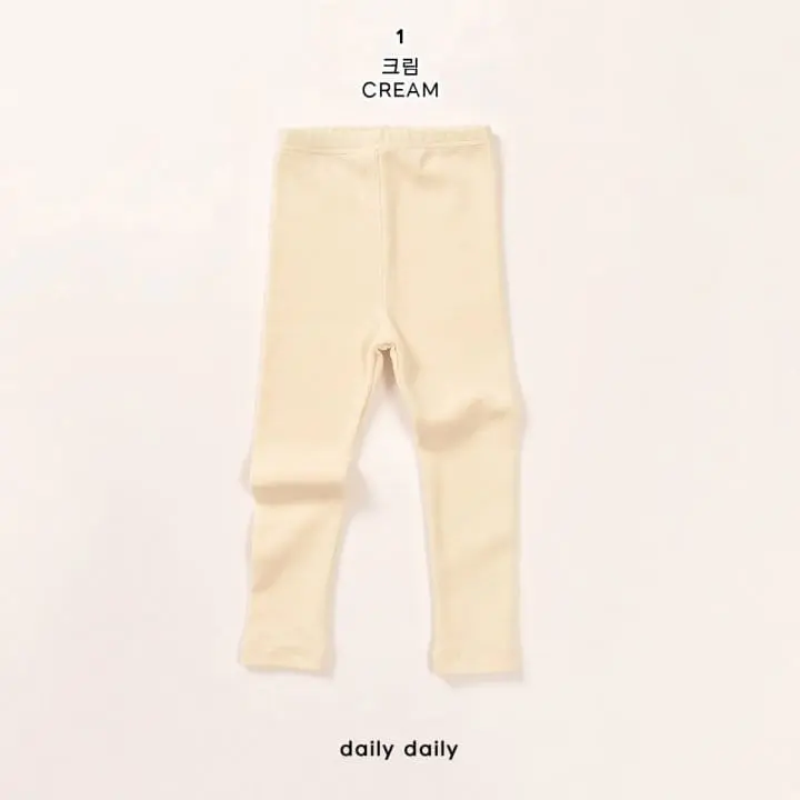 Daily Daily - Korean Children Fashion - #discoveringself - Kid Winter Fleece Leggings - 2
