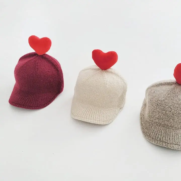 Daily Daily - Korean Children Fashion - #discoveringself - Knir Love Cap - 8