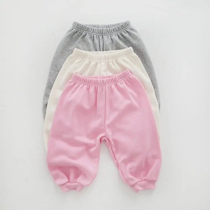 Daily Daily - Korean Children Fashion - #kidsshorts - Kids Daily Smile Top Bottom Set - 8