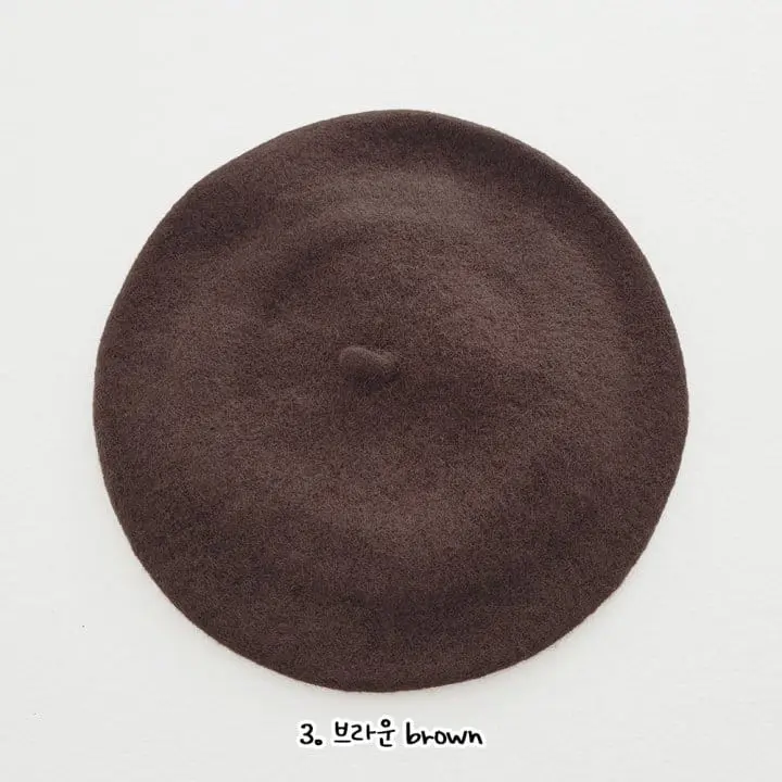 Daily Daily - Korean Children Fashion - #kidsshorts - Cozy Beret Hat - 4