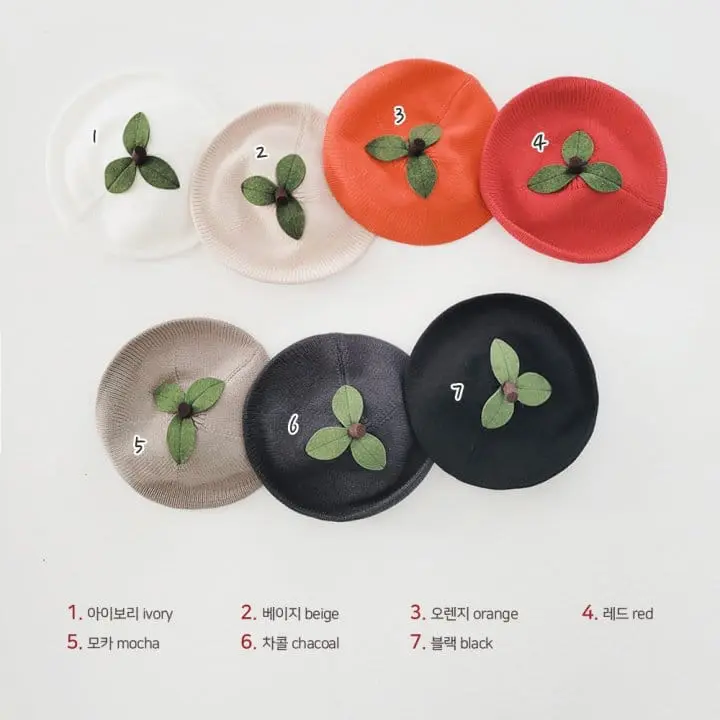Daily Daily - Korean Children Fashion - #kidsstore - Fruit Beret Hat