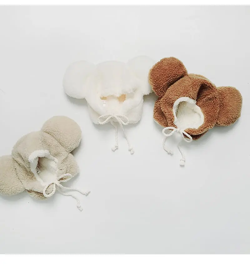 Daily Daily - Korean Children Fashion - #kidsshorts - Our Home Bear Hat - 4