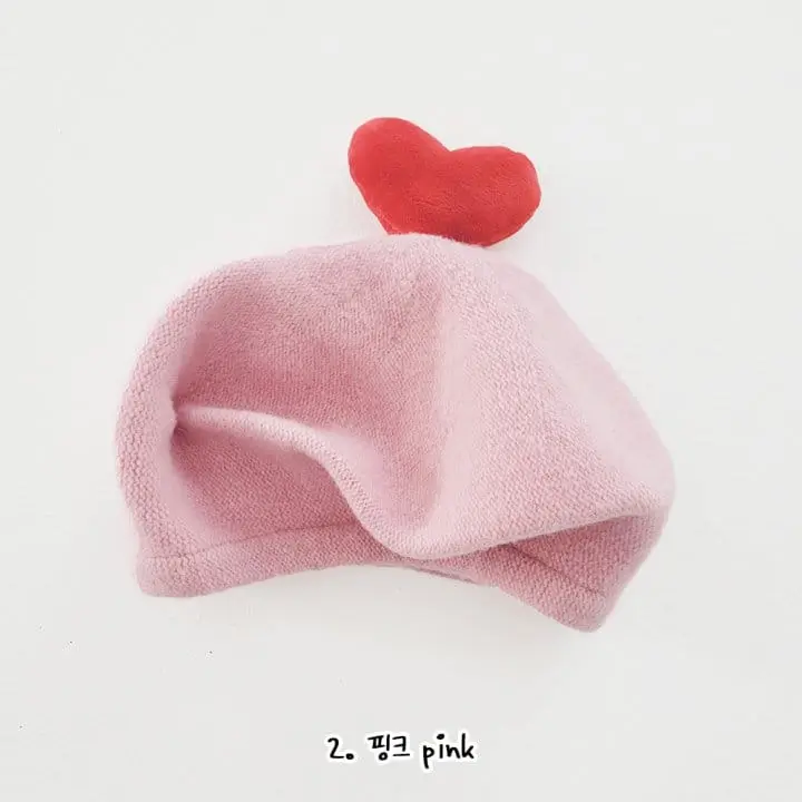 Daily Daily - Korean Children Fashion - #kidzfashiontrend - Love Beret Hat - 3