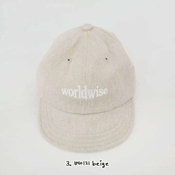 Daily Daily - Korean Children Fashion - #Kfashion4kids - Wize Pigment Washing Cap - 4