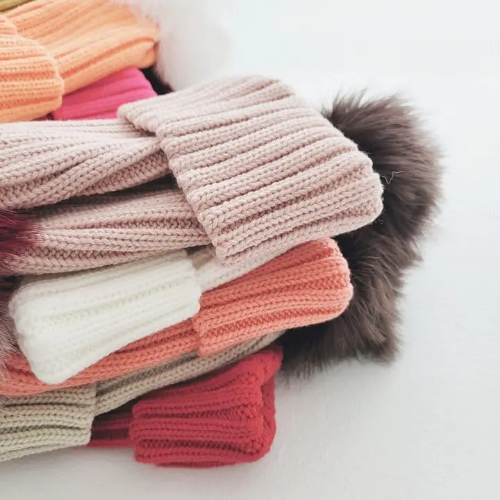 Daily Daily - Korean Children Fashion - #littlefashionista - Fluffy Rib Beanie - 11