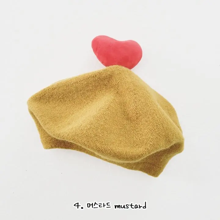 Daily Daily - Korean Children Fashion - #littlefashionista - Love Beret Hat - 5