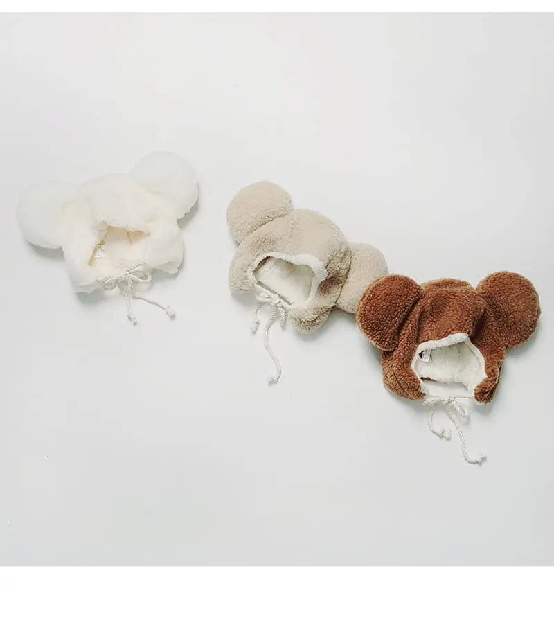 Daily Daily - Korean Children Fashion - #littlefashionista - Our Home Bear Hat - 7