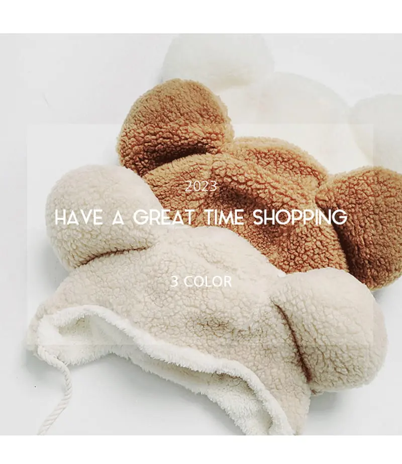 Daily Daily - Korean Children Fashion - #magicofchildhood - Our Home Bear Hat - 8