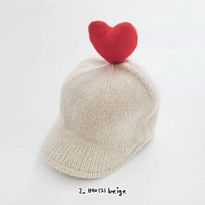 Daily Daily - Korean Children Fashion - #prettylittlegirls - Knir Love Cap - 3