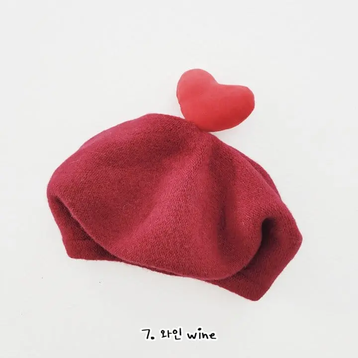 Daily Daily - Korean Children Fashion - #prettylittlegirls - Love Beret Hat - 8
