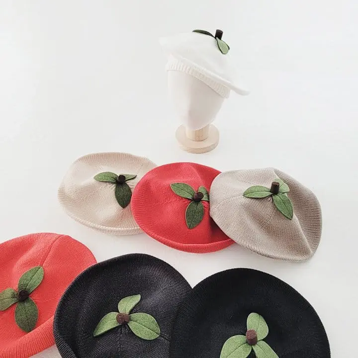 Daily Daily - Korean Children Fashion - #stylishchildhood - Fruit Beret Hat - 10