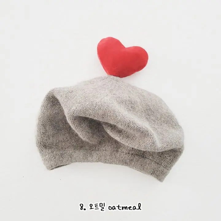 Daily Daily - Korean Children Fashion - #todddlerfashion - Love Beret Hat - 9