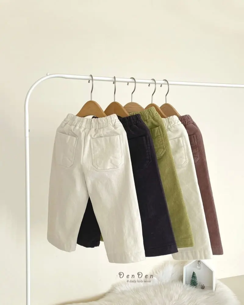 Denden - Korean Children Fashion - #Kfashion4kids - Latte Pants - 5