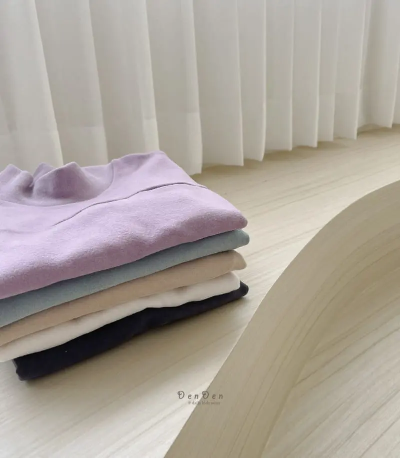 Denden - Korean Children Fashion - #childofig - Warm Pocket Tee - 7
