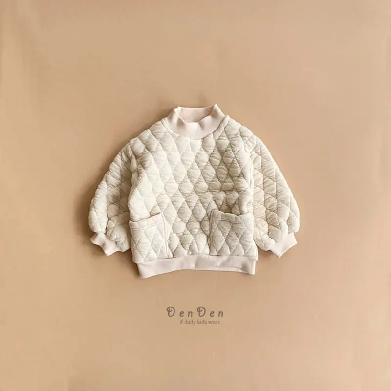 Denden - Korean Children Fashion - #childofig - Pocket Dia Tee - 2