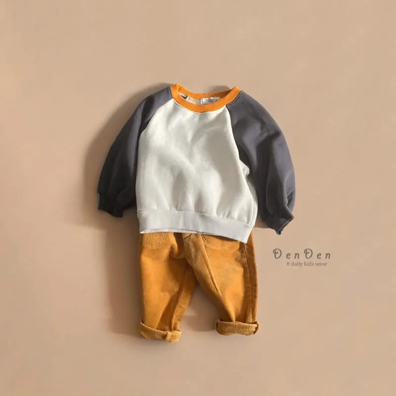 Denden - Korean Children Fashion - #childrensboutique - Winter 3 Raglan Tee - 2
