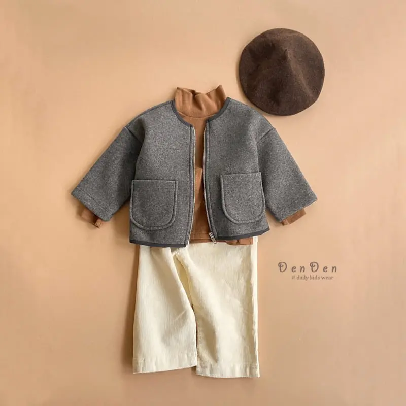 Denden - Korean Children Fashion - #designkidswear - Lavel Turtleneck Tee - 12
