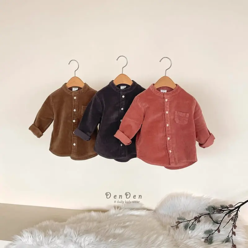 Denden - Korean Children Fashion - #kidsstore - Rib Cracker Shirt