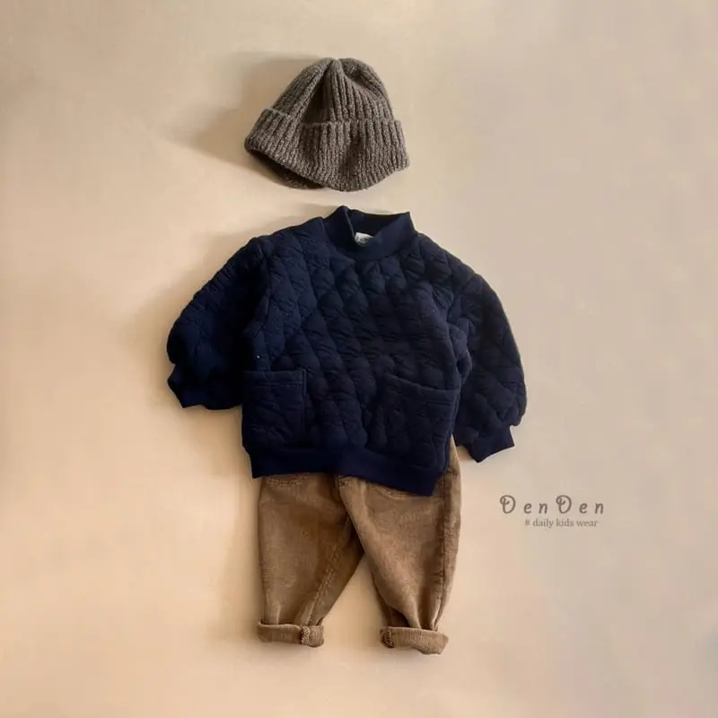 Denden - Korean Children Fashion - #kidzfashiontrend - Pocket Dia Tee - 9