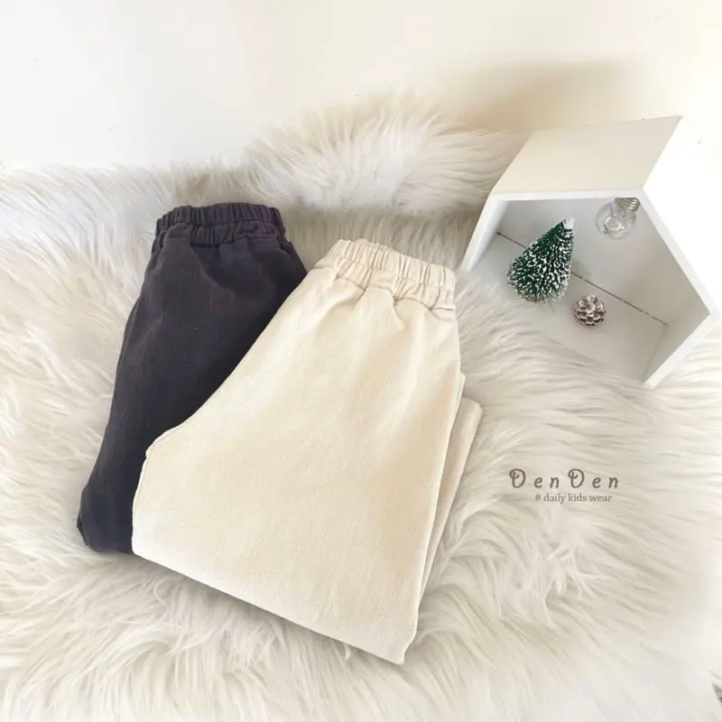 Denden - Korean Children Fashion - #kidsstore - Latte Pants - 4