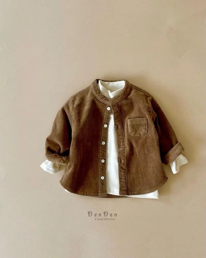 Denden - Korean Children Fashion - #Kfashion4kids - Rib Cracker Shirt - 4