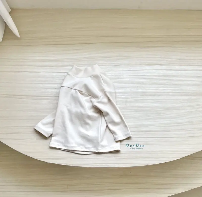 Denden - Korean Children Fashion - #littlefashionista - Warm Pocket Tee - 4