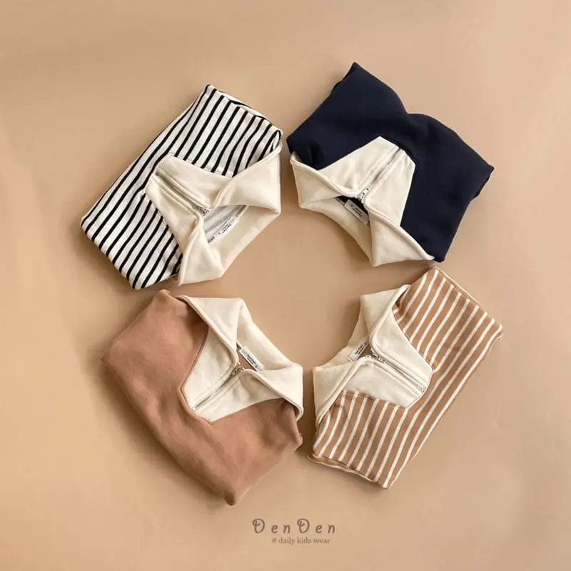 Denden - Korean Children Fashion - #minifashionista - Sailor Collar Tee - 8