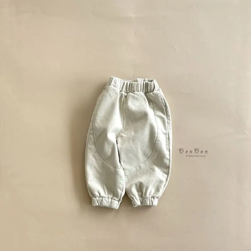 Denden - Korean Children Fashion - #stylishchildhood - U Slit Pants - 3