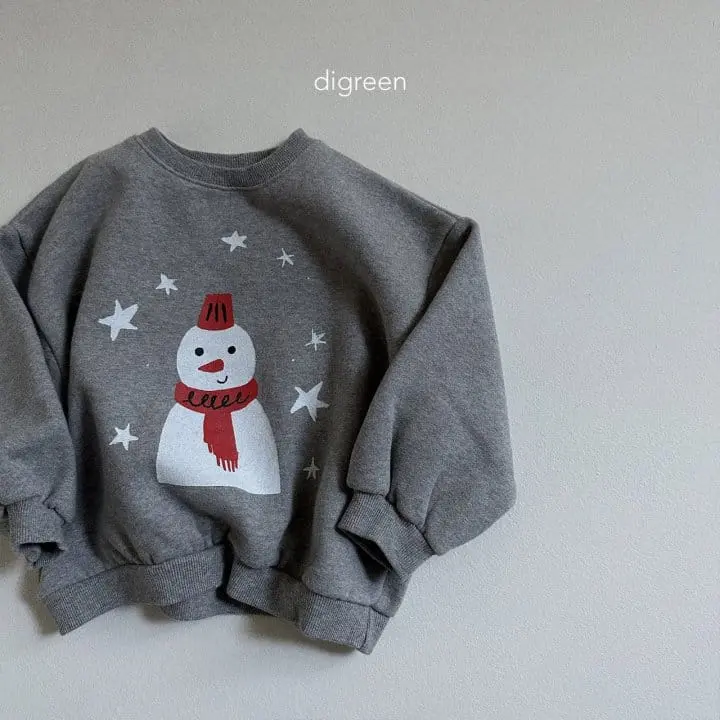 Digreen - Korean Children Fashion - #kidsshorts - Snow Swearshirt - 3