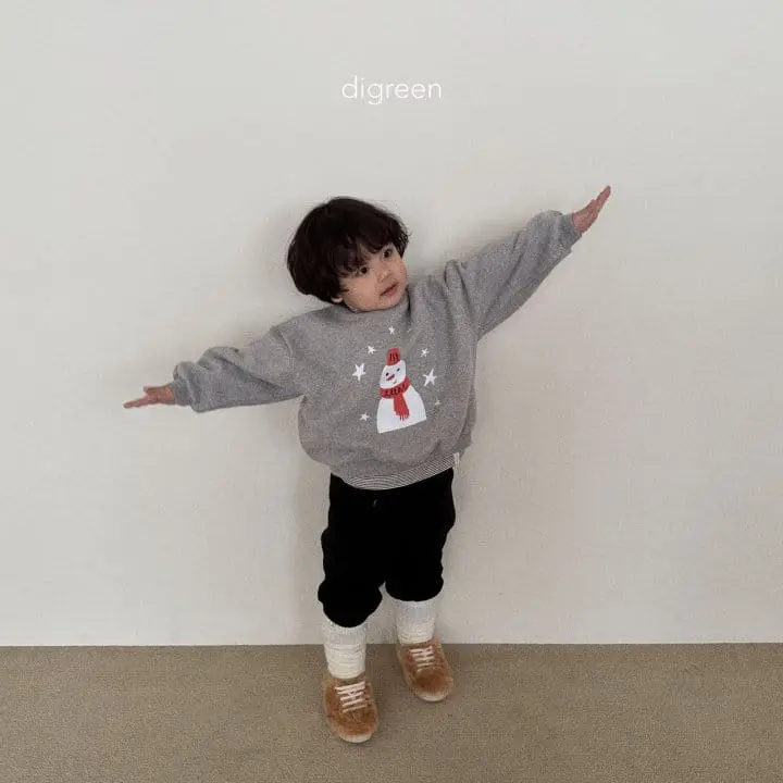 Digreen - Korean Children Fashion - #prettylittlegirls - Snow Swearshirt - 10
