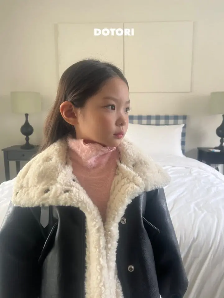 Dotori - Korean Children Fashion - #childofig - Angora Turtleneck Tee - 11