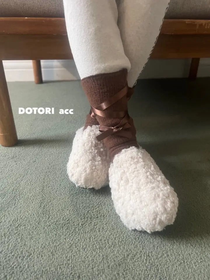 Dotori - Korean Children Fashion - #kidzfashiontrend - Ribbon String Knee Socks - 10