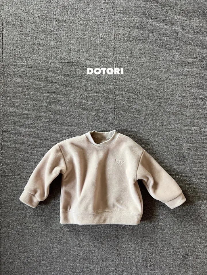 Dotori - Korean Children Fashion - #minifashionista - Lettering Sweatshirt