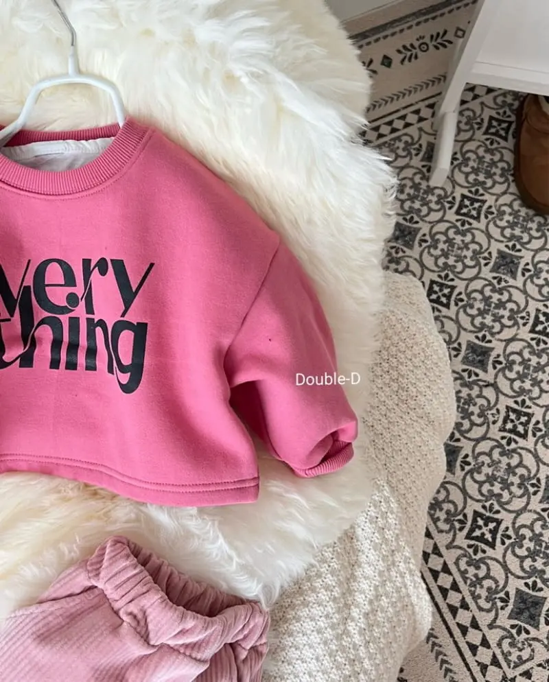 Doubled - Korean Children Fashion - #magicofchildhood - Ev Crop Sweatshirt - 5