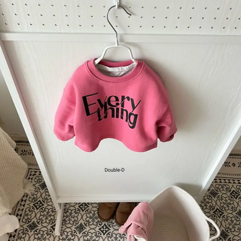 Doubled - Korean Children Fashion - #minifashionista - Ev Crop Sweatshirt - 6