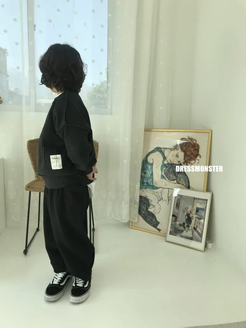 Dress Monster - Korean Junior Fashion - #childofig - Revers Sweatshirt - 12