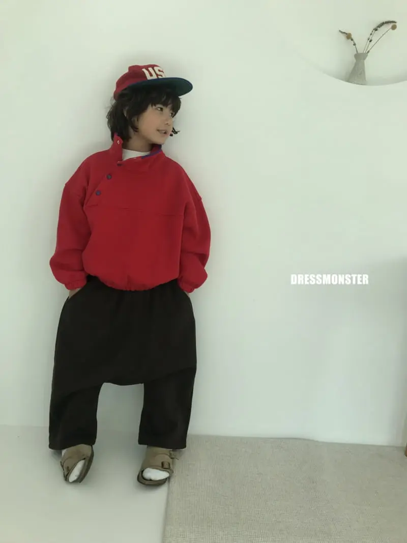 Dress Monster - Korean Junior Fashion - #childrensboutique - Famer Pants - 4