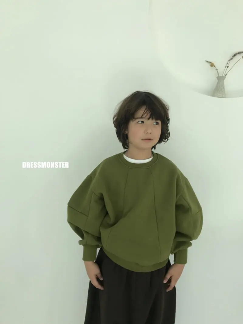 Dress Monster - Korean Junior Fashion - #kidsstore - Section Sweatshirt - 5
