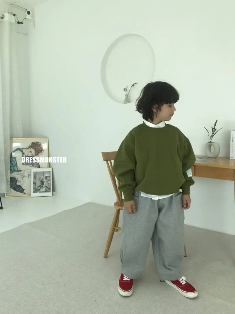 Dress Monster - Korean Junior Fashion - #kidzfashiontrend - Section Sweatshirt - 6