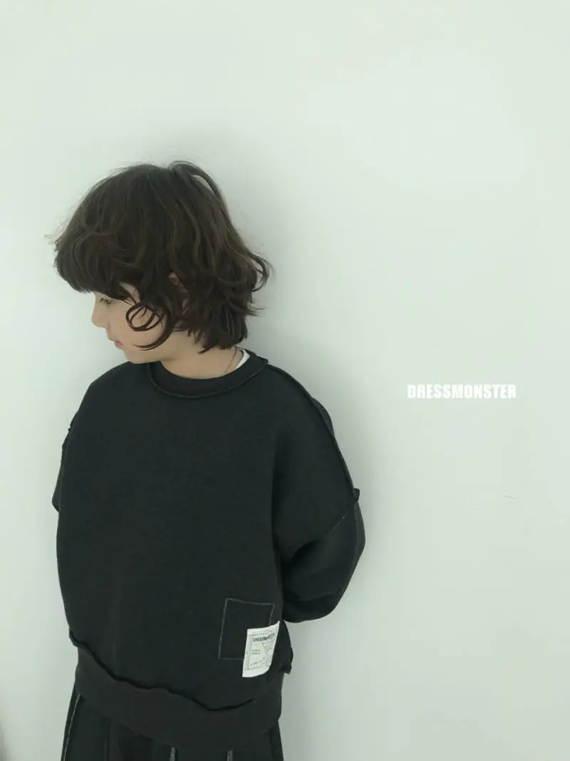 Dress Monster - Korean Junior Fashion - #kidzfashiontrend - Revers Sweatshirt - 5