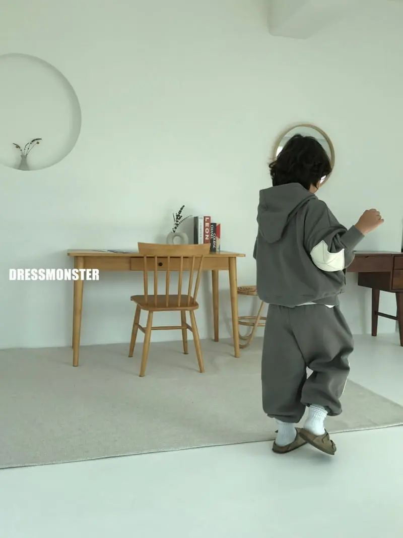 Dress Monster - Korean Junior Fashion - #Kfashion4kids - Dungarees Set - 4