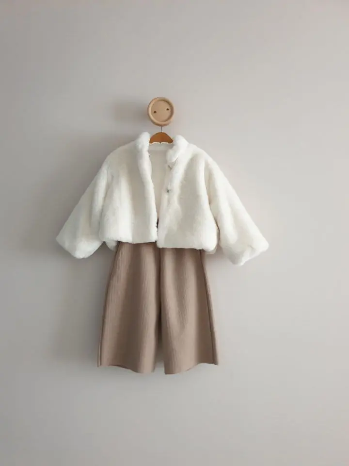 Eclair - Korean Baby Fashion - #babygirlfashion - Mink Jacket - 3